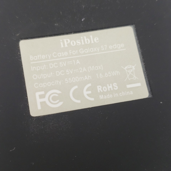 Samsung Galaxy S7 Edge extended battery case - Picture 2 of 7